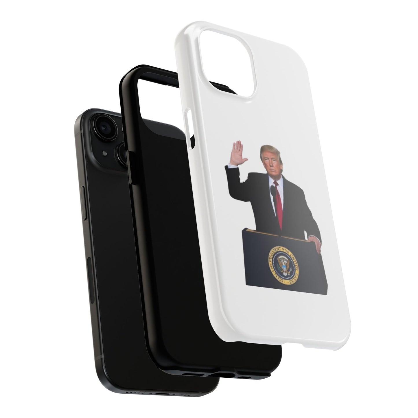 Bold Presidential Phone Case - Tough and Stylish Cell Phone Cover, Political Gift, Unique Electronics Accessory, Fun Statement Case