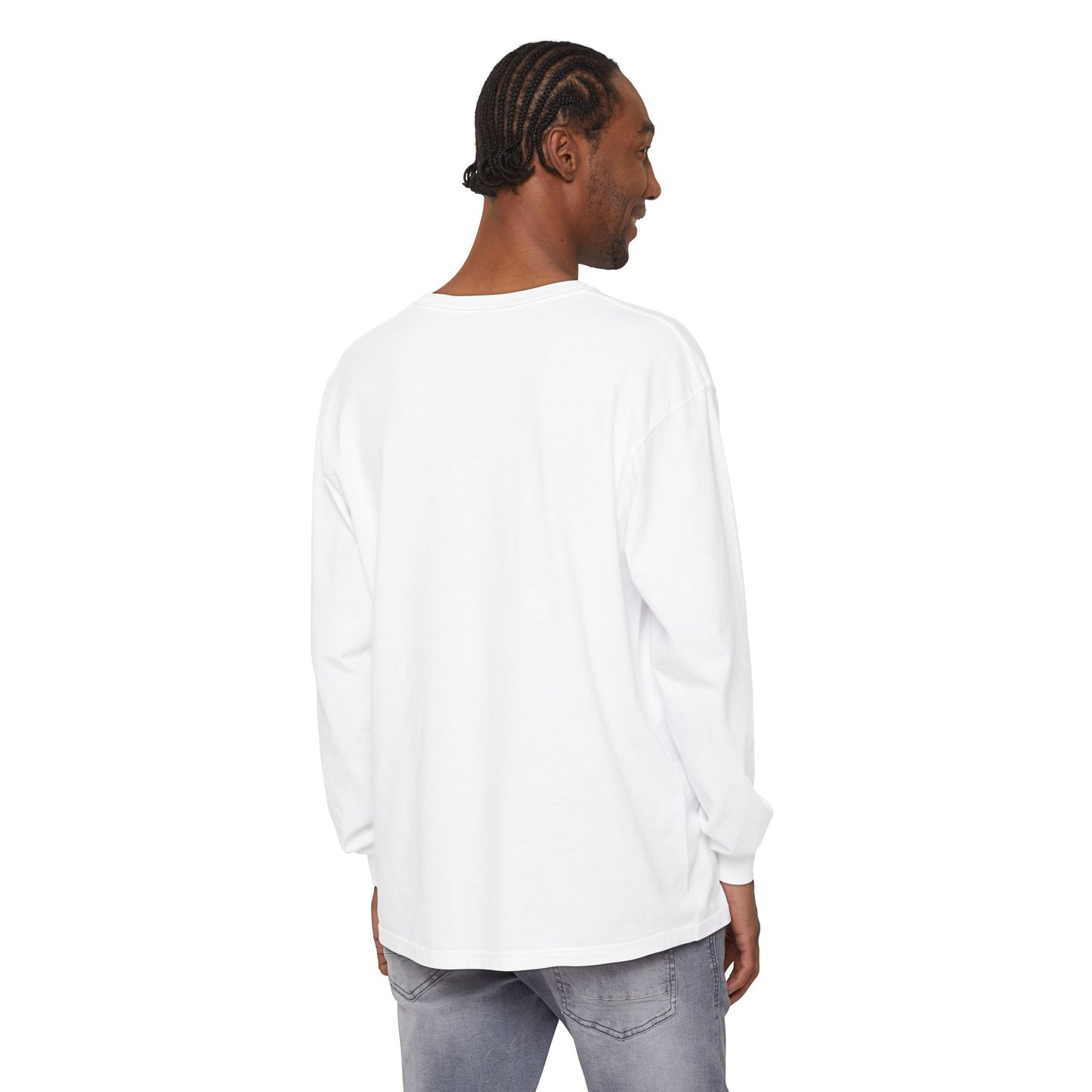 Garment-Dyed Long Sleeve T-Shirt | Casual Wear, Everyday Outfit, Gift Idea, Unisex Style, Eco-Friendly Fashion