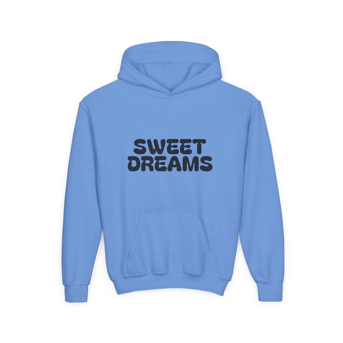 Sweet Dreams Youth Hooded Sweatshirt, Cozy Teens Hoodie, Gift for Kids, Sleepover Wear, Casual Lounge Hoodie