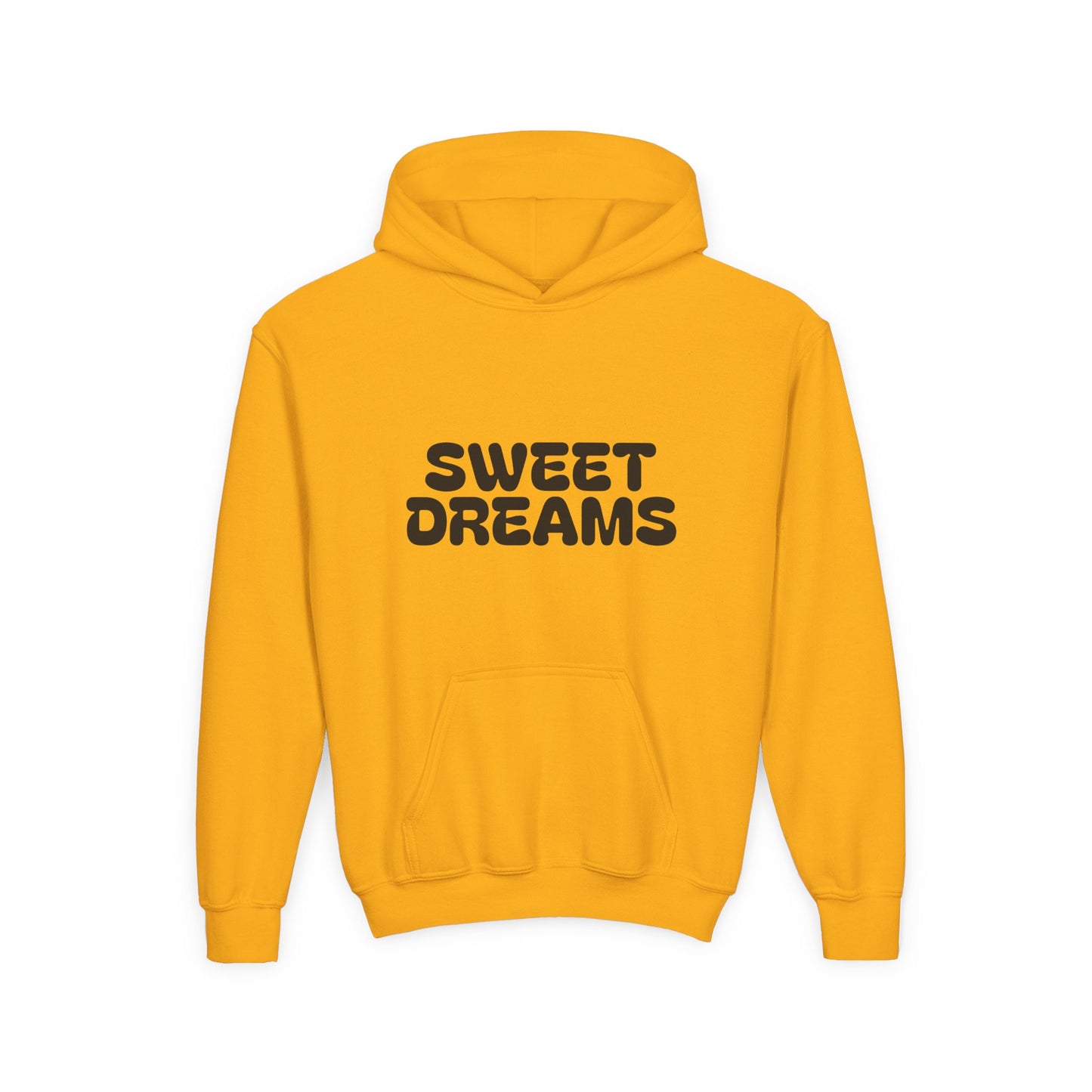 Sweet Dreams Youth Hooded Sweatshirt, Cozy Teens Hoodie, Gift for Kids, Sleepover Wear, Casual Lounge Hoodie