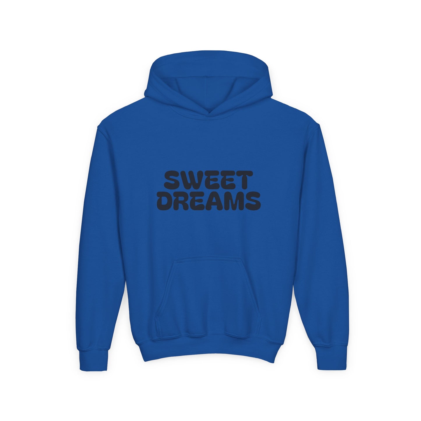 Sweet Dreams Youth Hooded Sweatshirt, Cozy Teens Hoodie, Gift for Kids, Sleepover Wear, Casual Lounge Hoodie
