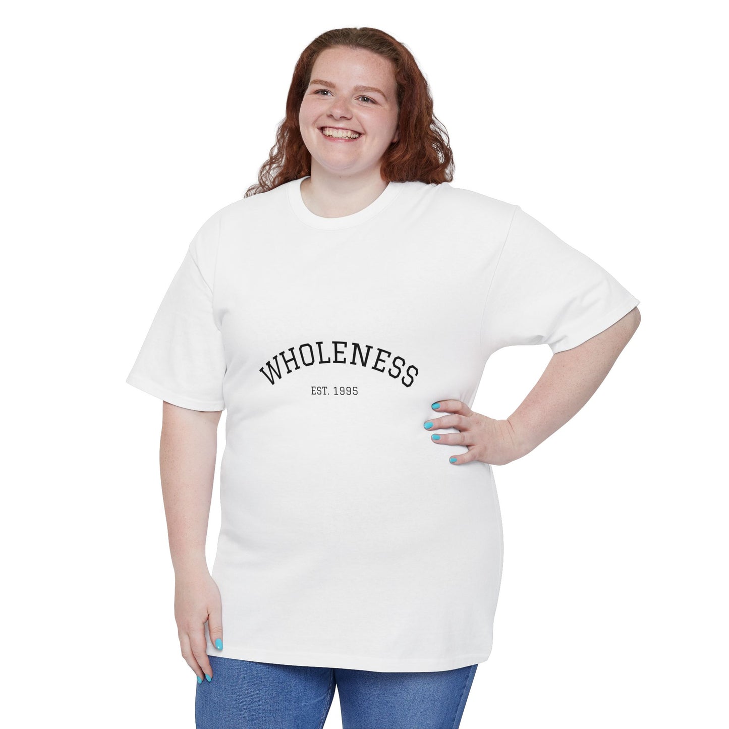 Wholeness Unisex Ultra Cotton Tall T-Shirt | Comfortable Everyday Tee, Gift for Friends, Casual Style, Self-Care, Positive Vibes