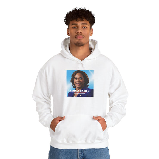 Kamala Harris For President Inspirational Hoodie - Unisex Sweatshirt for Activism, Gifts, and Everyday Comfort