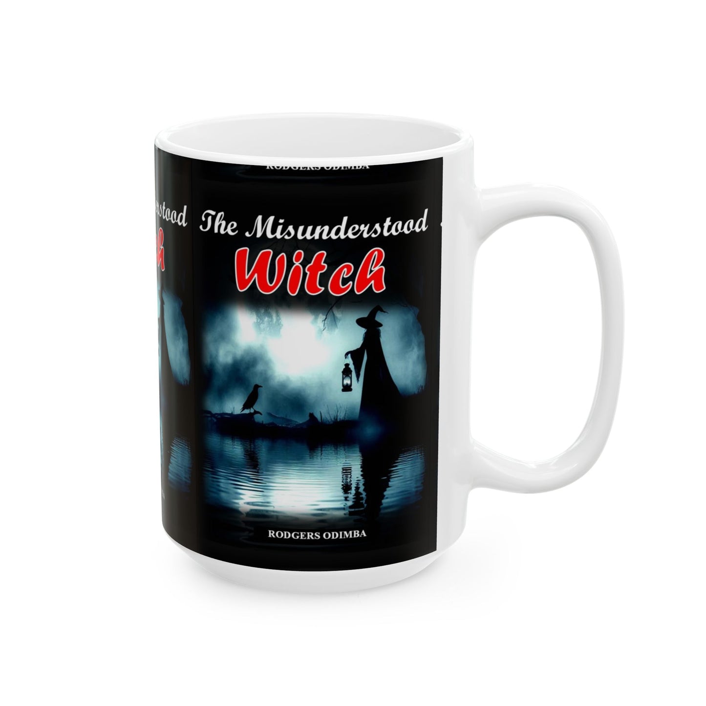 The Misunderstood Witch Ceramic Mug - Spooky Gift, Halloween Decor, Coffee Lover, Magical Design, Gift for Witches