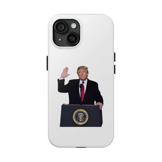 Bold Presidential Phone Case - Tough and Stylish Cell Phone Cover, Political Gift, Unique Electronics Accessory, Fun Statement Case