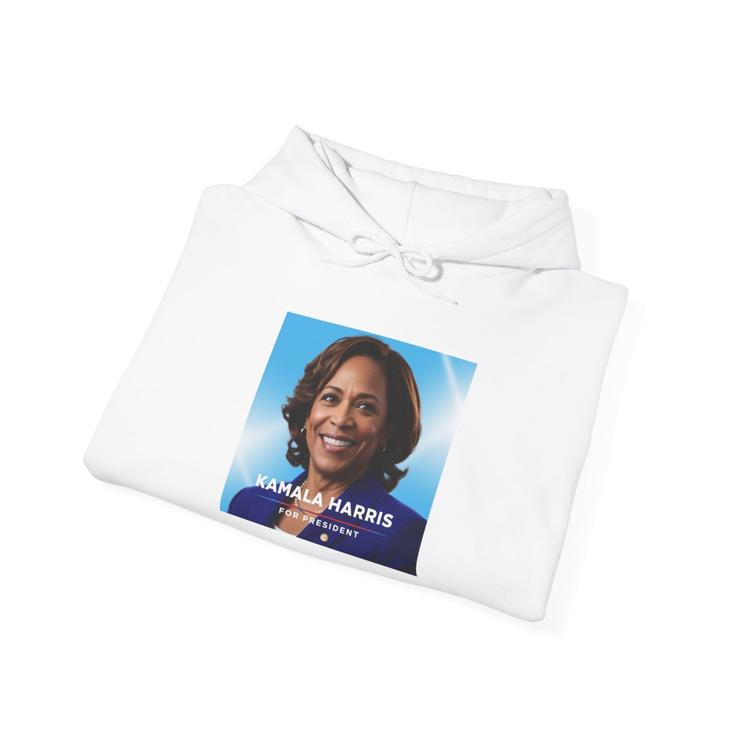 Kamala Harris For President Inspirational Hoodie - Unisex Sweatshirt for Activism, Gifts, and Everyday Comfort