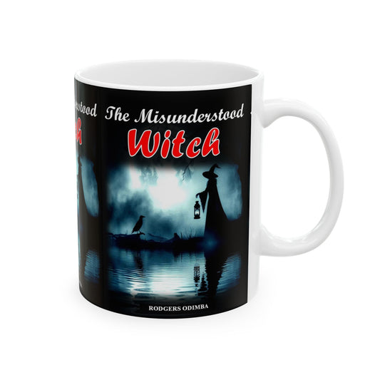 The Misunderstood Witch Ceramic Mug - Spooky Gift, Halloween Decor, Coffee Lover, Magical Design, Gift for Witches